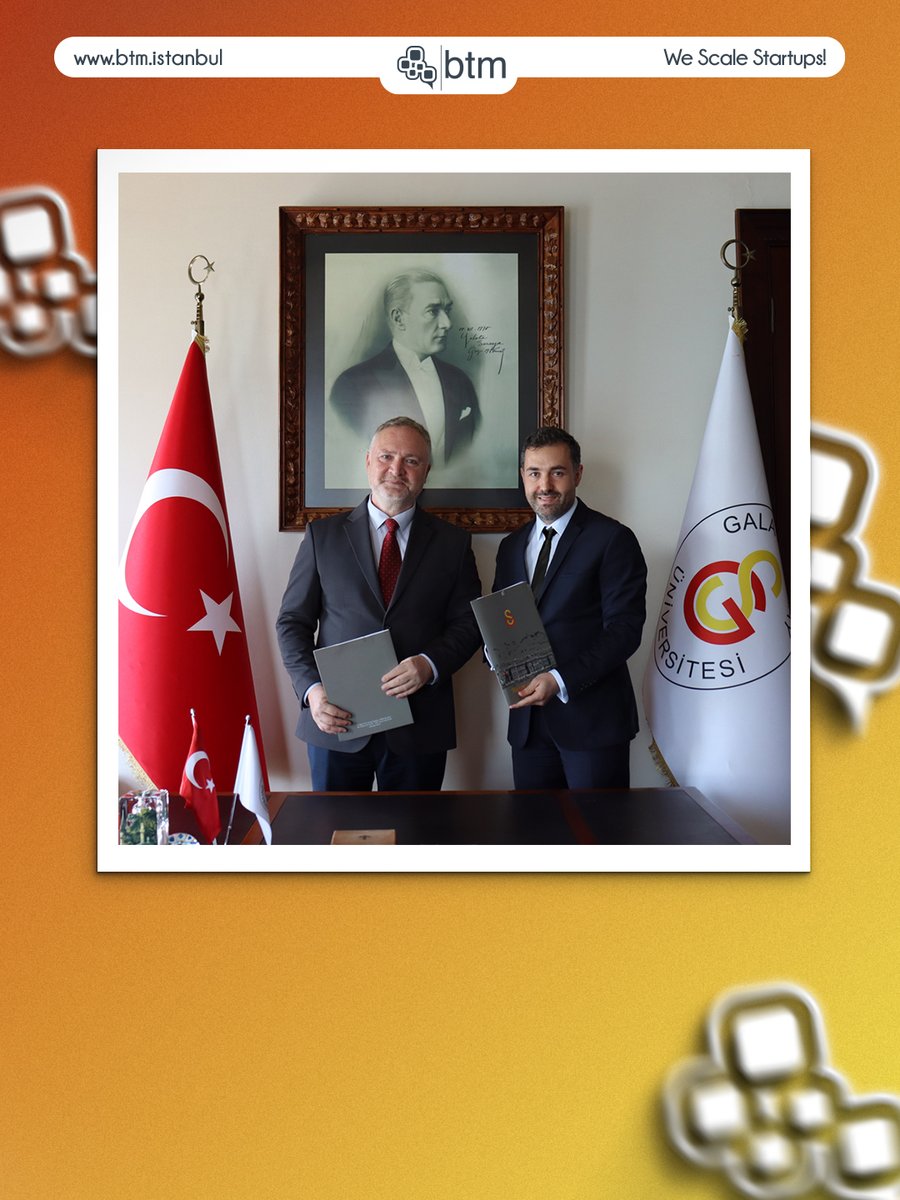 Galatasaray Üniversitesi öğrencileri ve akademisyenlerinin girişimcilik yolculuğuna artık BTM rehberlik edecek!

Galatasaray Üniversitesi Rektörü Prof. Dr. Abdurrahman Muhammed Uludağ ve BTM Genel Müdürü Dr. Önder Kul tarafından imzalanan iş birliği protokolü ile üniversite