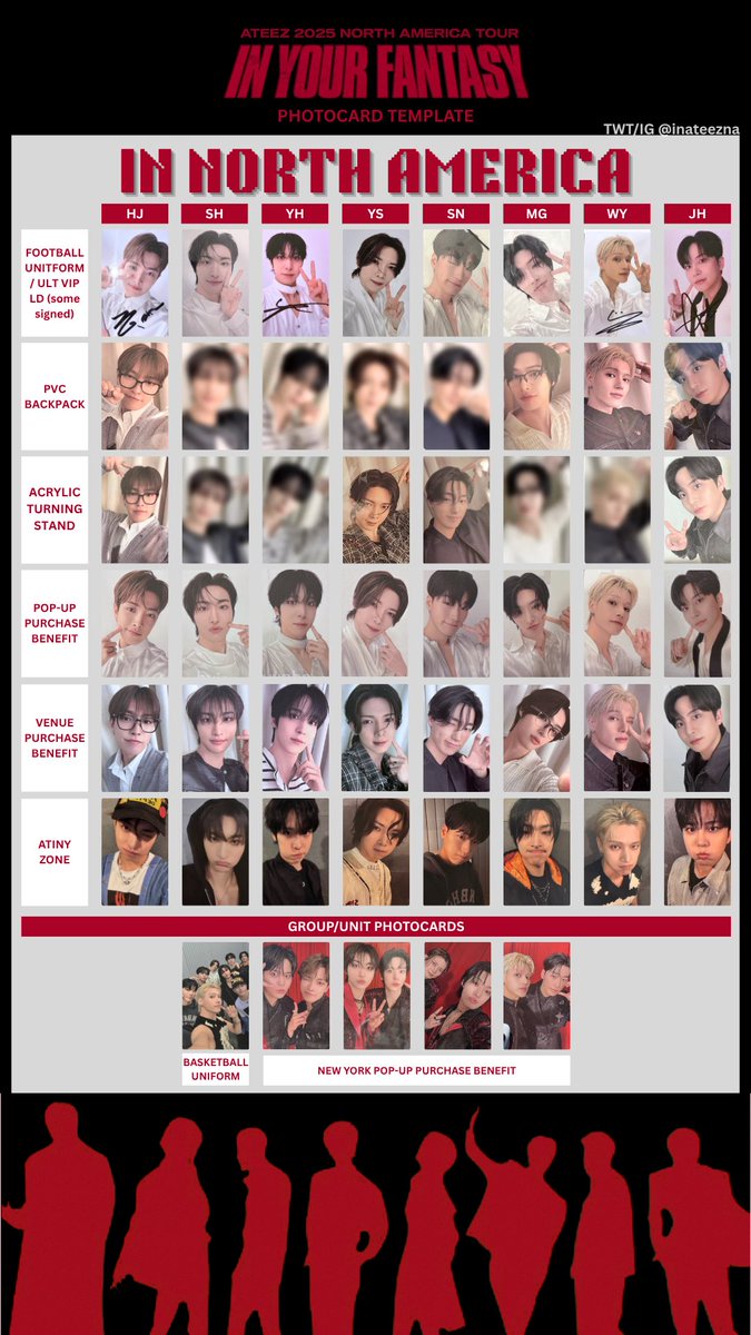 ATEEZ 2025 WORLD TOUR [ IN YOUR FANTASY ] IN NORTH AMERICA