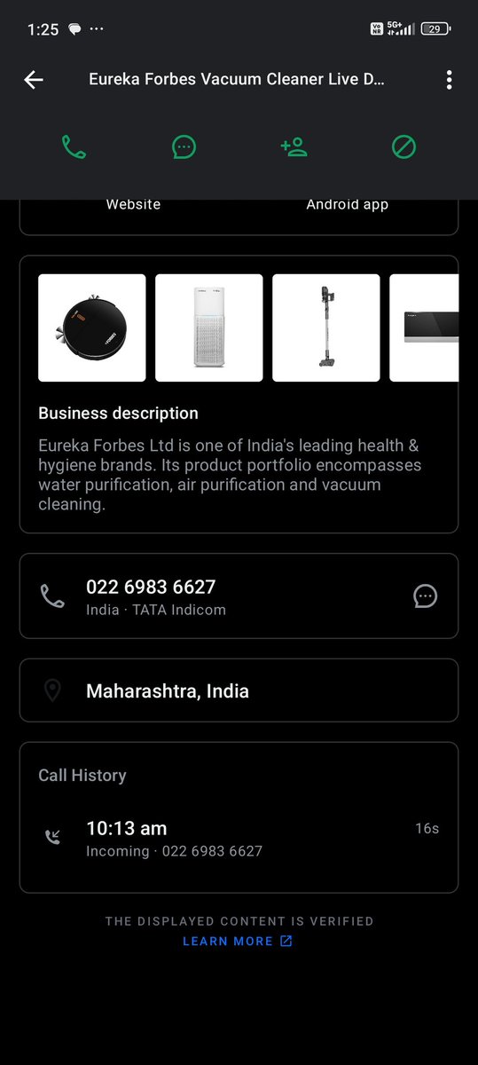 parag_panday's tweet photo. @EurekaForbes @jagograhakjago To avoid the return the customer service gave me a blank call  today with 16 seconds of silence to clear its queue and forwarded the complaint to followup and this is being done for multiple days . SHAMEEE #aquaguard
#eurekaforbes https://t.co/OV0ZXmfkk5