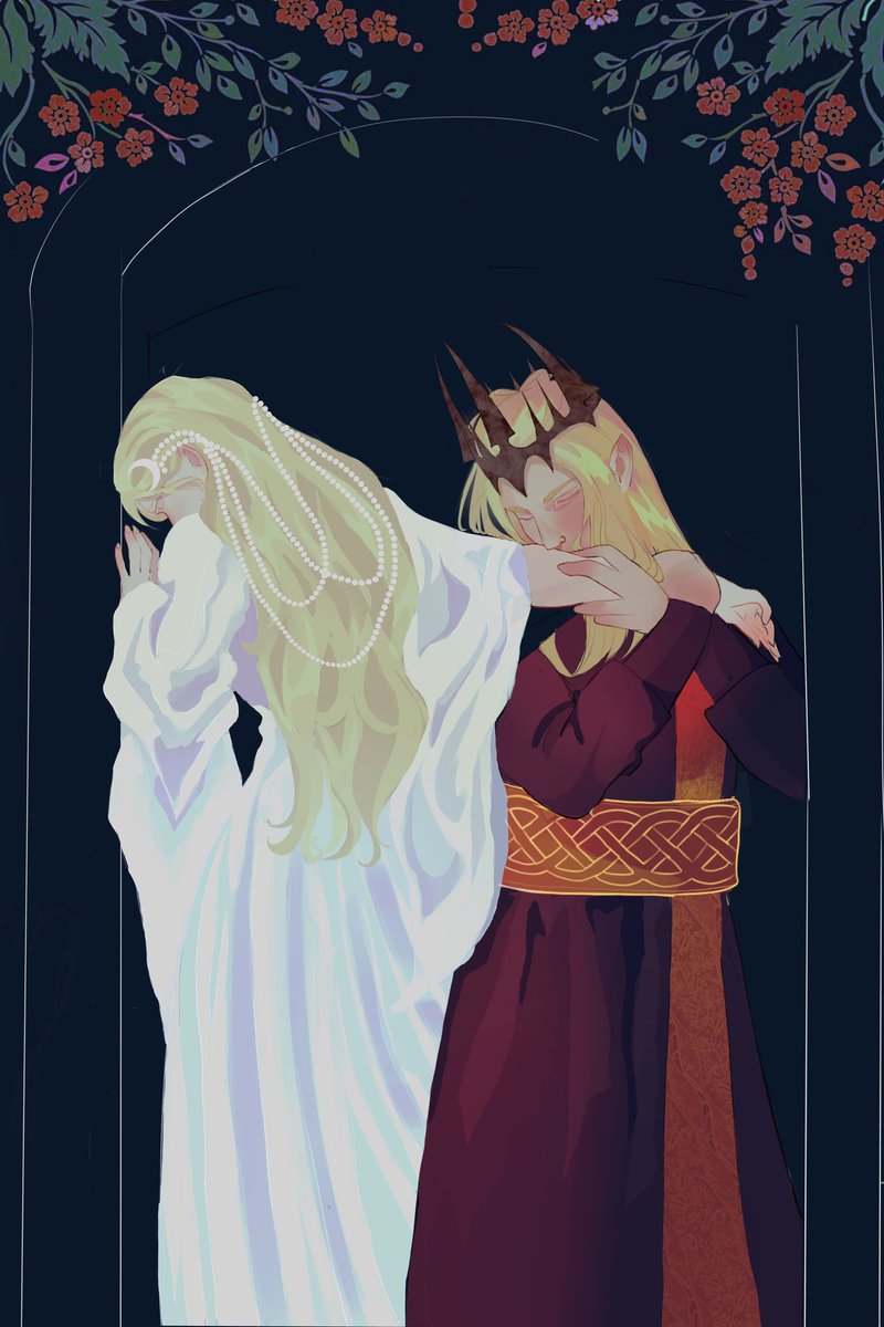 an old haladriel piece that i don’t have it in me too finish
#haladriel #trop
