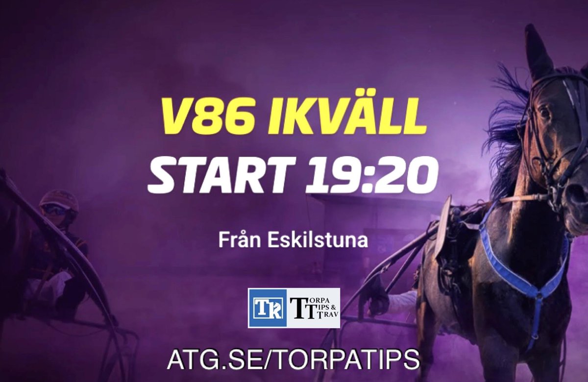 Travklubben.se (@travklubben_se) on Twitter photo ๐๐๐ ๐๐๐ ๐๐๐๐๐๐๐๐ ๐ ๐๐ฬ๐๐๐๐๐ - ๐๐๐๐๐๐๐๐๐๐๐ ๐๐ฬ #๐๐๐ ๐ ๐๐๐ฬ๐๐ ๐ฐโ
Vi hoppas fortsรคtta i dag nรคr det V86 pรฅ Eskilstuna๐คฉ
โฐ ๐๐ฉ๐๐ฅ๐ฌ๐ญ๐จ๐ฉ๐ฉ ๐๐จฬ๐ซ ๐๐๐: ๐๐.๐๐
๐๐ป Hรคr finns ALLA vรฅra spel: atg.se/torpatips/V86_โฆย ๐๐ป ๐๐๐ ๐๐๐ ๐๐๐๐๐๐๐๐ ๐ ๐๐ฬ๐๐๐๐๐ - ๐๐๐๐๐๐๐๐๐๐๐ ๐๐ฬ #๐๐๐ ๐ ๐๐๐ฬ๐๐ ๐ฐโ
Vi hoppas fortsรคtta i dag nรคr det V86 pรฅ Eskilstuna๐คฉ
โฐ ๐๐ฉ๐๐ฅ๐ฌ๐ญ๐จ๐ฉ๐ฉ ๐๐จฬ๐ซ ๐๐๐: ๐๐.๐๐
๐๐ป Hรคr finns ALLA vรฅra spel: atg.se/torpatips/V86_โฆย ๐๐ป