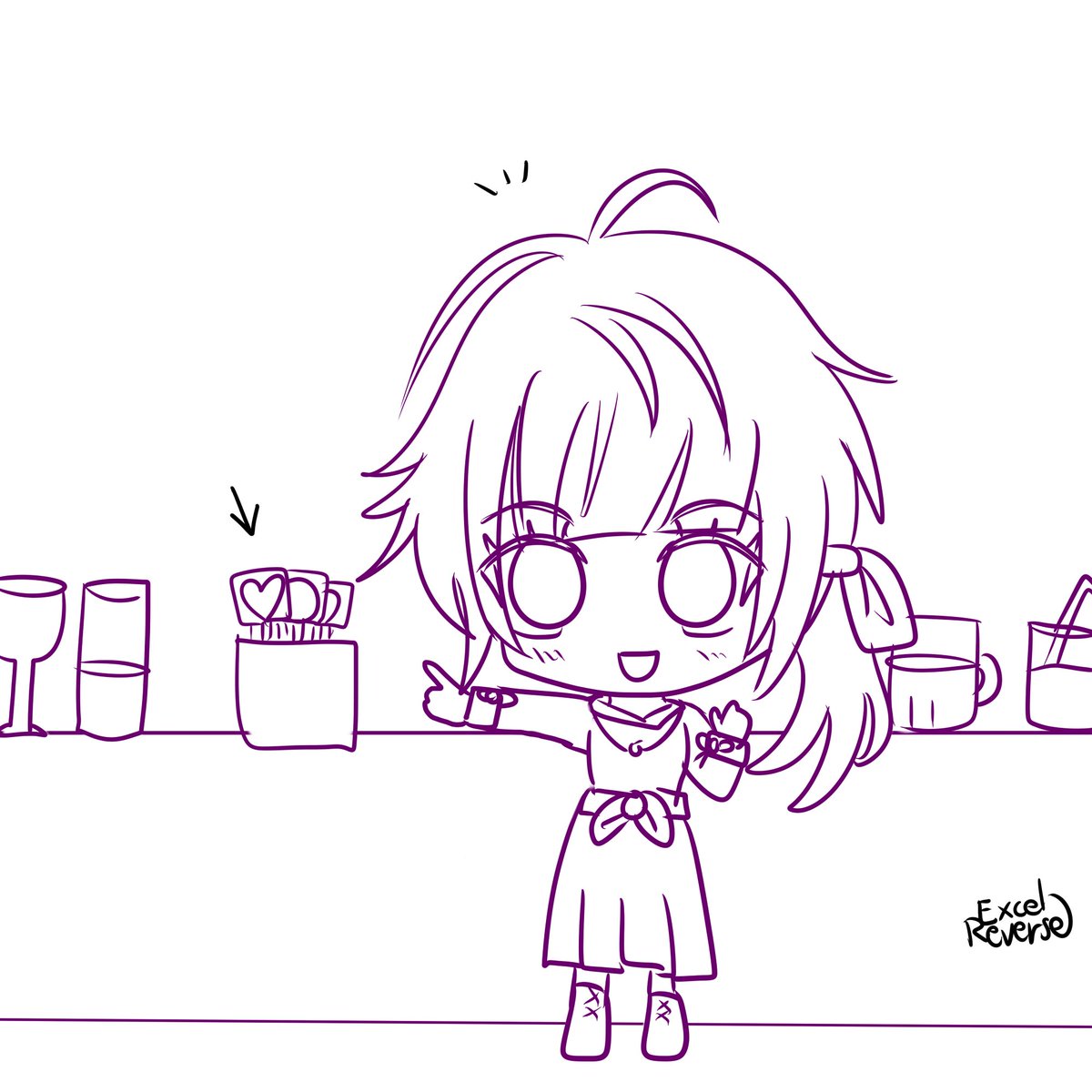 MisoSoupDuo's tweet image. "Look! Free lollipops! Let's take one-"
#collarxmalice #fanart
