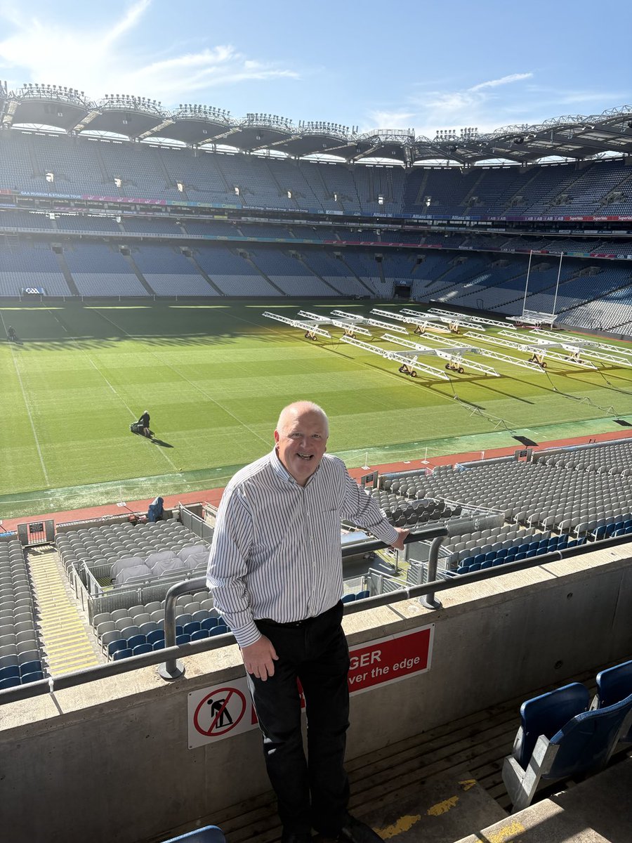 All Ireland Final week and an early visit to ⁦<a href="/officialgaa/">The GAA</a>⁩ Croke Park. Tension and excitement building ⁦<a href="/OfficialCorkGAA/">Cork GAA</a>⁩ 🔴⚪️🔴⚪️ Up the Rebels