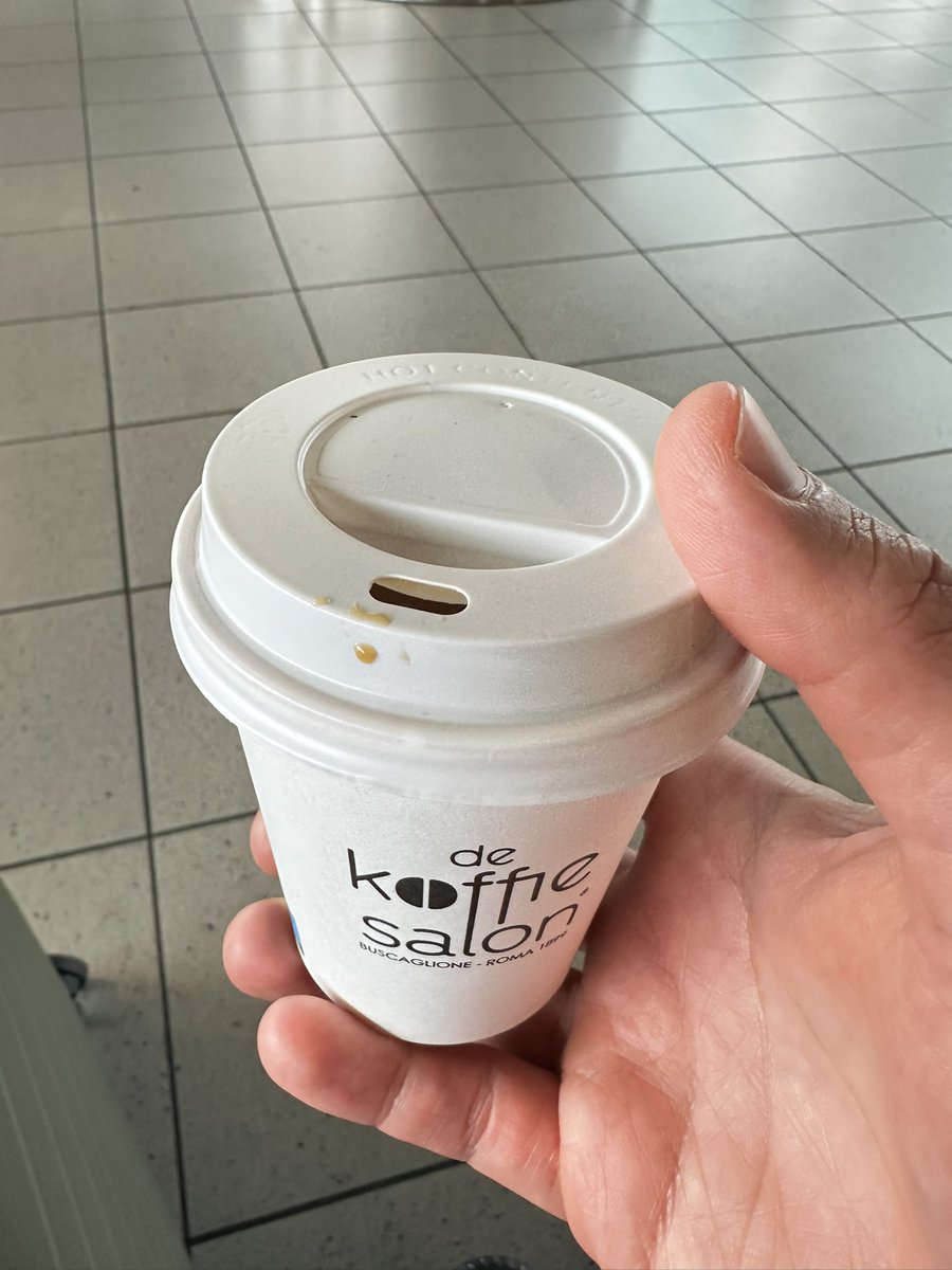 medium coffee in Europe is a small in the US.