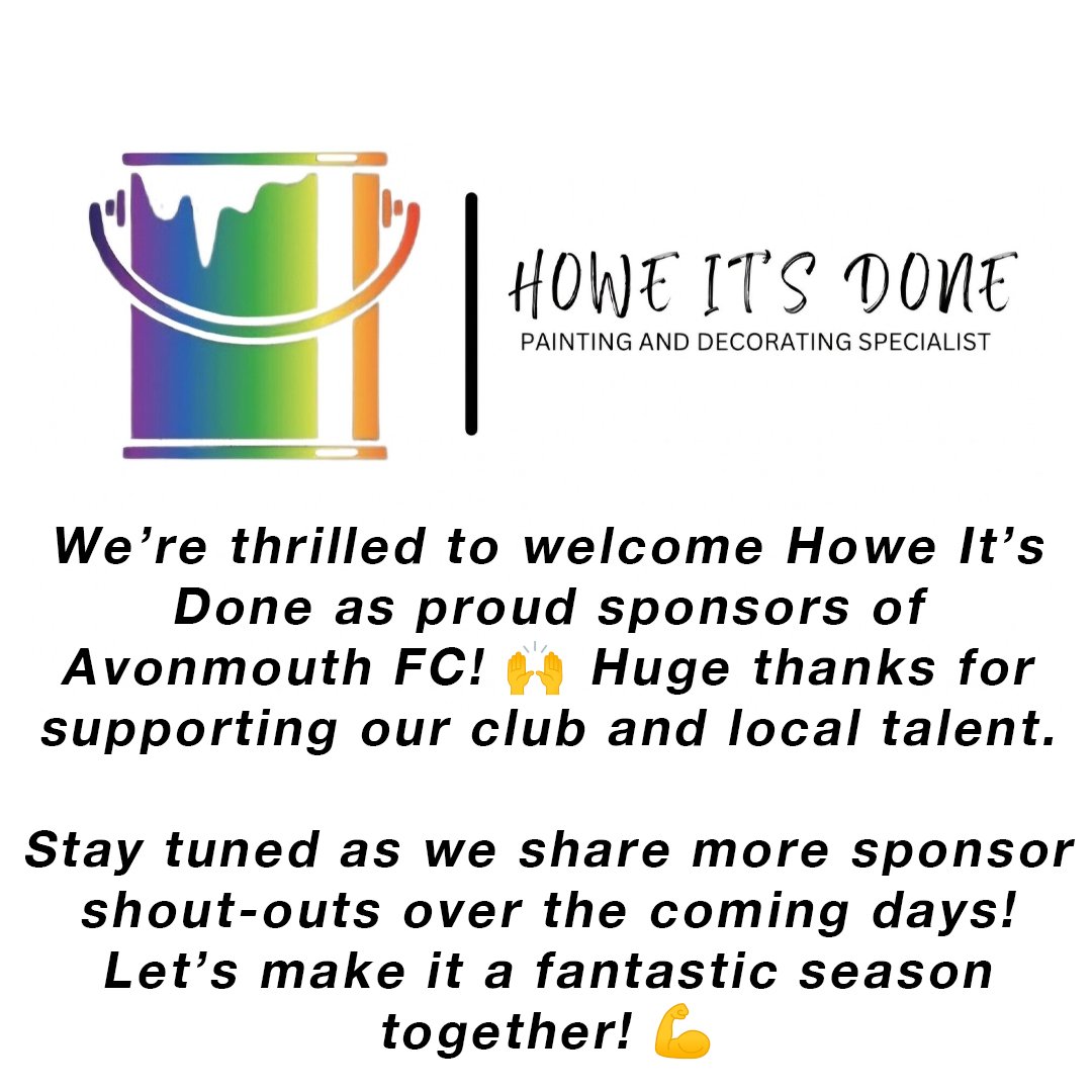 Avonmouth FC (@avonmouthfc) on Twitter photo Tonight's preseason game V <a href="/RomanGlassFC/">Roman Glass St. George ๐๐ช๐ด๓ ง๓ ข๓ ฅ๓ ฎ๓ ง๓ ฟ</a>! Come down for a great game of football.
And we are also pleased to announce that Howe It's Done has sponsored Avonmouth FC this season!!
#AvonmouthFC #UpTheMouth #football #bristolfootball
<a href="/swsportsnews/">South West Sports News</a> <a href="/bsoccerworld/">Bristol Soccerworld</a> Tonight's preseason game V <a href="/RomanGlassFC/">Roman Glass St. George ๐๐ช๐ด๓ ง๓ ข๓ ฅ๓ ฎ๓ ง๓ ฟ</a>! Come down for a great game of football.
And we are also pleased to announce that Howe It's Done has sponsored Avonmouth FC this season!!
#AvonmouthFC #UpTheMouth #football #bristolfootball
<a href="/swsportsnews/">South West Sports News</a> <a href="/bsoccerworld/">Bristol Soccerworld</a>