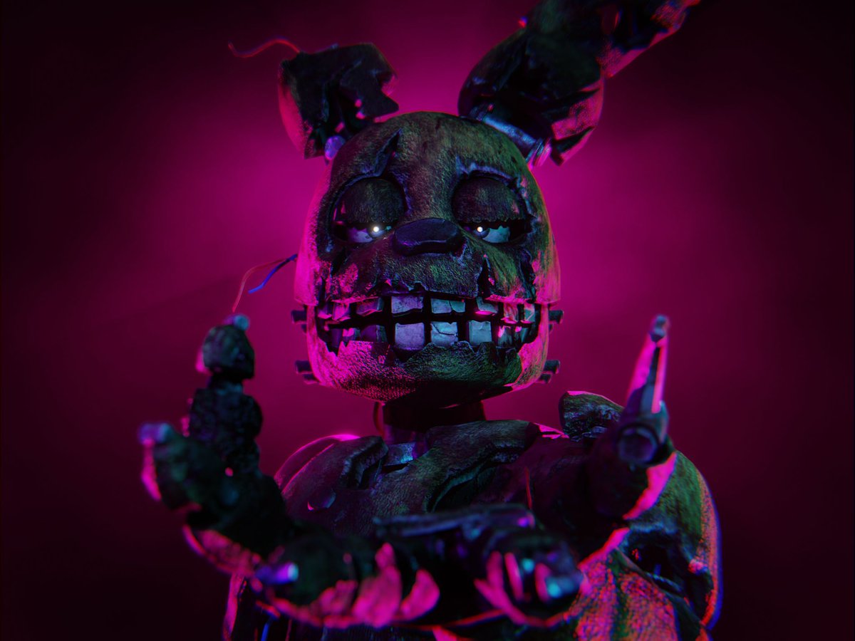 AlexExodius's tweet image. I&apos;ll be Your Idol
#b3d #springtrap #glitchtrap #fnaf