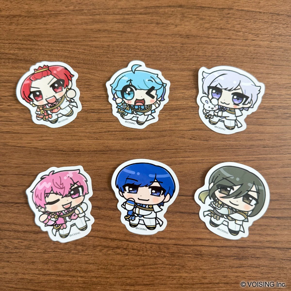 VOISING_STORE's tweet image. ˗ˏˋ 🆕VOISING×あにゃコラボグッズˎˊ˗
☆*:.。.第三弾 いれいす 7/18(金)発売.。.:*☆
✅ダイカットステッカー 全6種
サイズ感が丁度いいのでいろんなとこに貼れるよ✨
たくさん活用してね😉
#VOISING_STORE
#いれいす