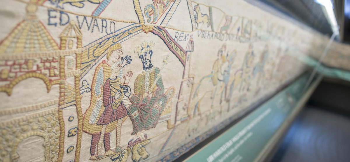 The Bayeux tapestry is being lent to British Museum but Reading already has a Victorian replica  

'Reading’s replica Bayeux tapestry is a prudish triumph!', The Guardian  

theguardian.com/artanddesign/2…
