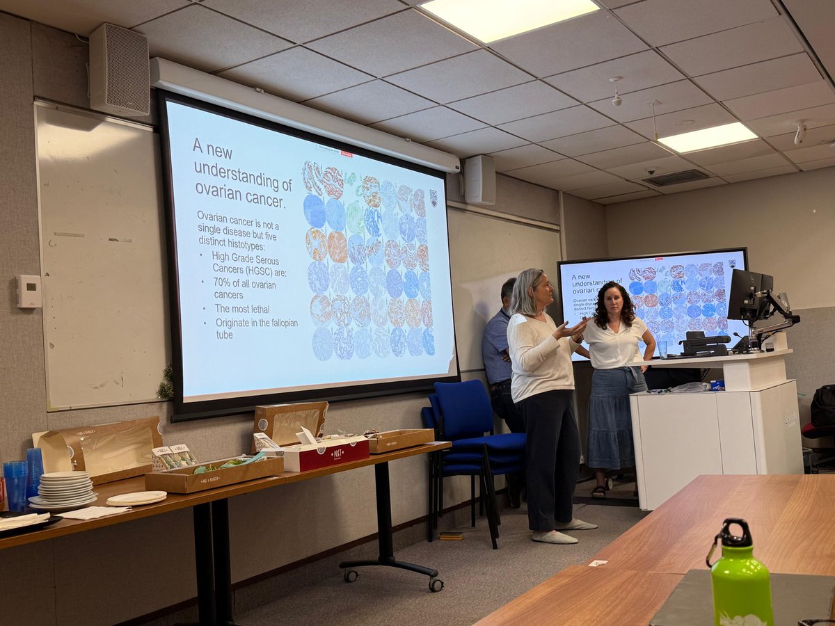 Prof Ranjit Manchanda (@profmanchanda) on Twitter photo Great Lecture and insights on ovarian cancer prevention by Profs Leigh Pearce and Gillian Hanley at WIPH on Monday 14/7
<a href="/wpp_wiph/">Women's Precision Prevention</a> <a href="/QMUL_WIPH/">Wolfson Institute of Population Health</a> <a href="/QMUL/">Queen Mary University of London</a> <a href="/QMBCI/">Barts Cancer Institute (Queen Mary)</a> <a href="/BGCS_org/">BGCS</a> <a href="/UBC/">University of British Columbia</a> <a href="/NHSBartsHealth/">Barts Health</a> Great Lecture and insights on ovarian cancer prevention by Profs Leigh Pearce and Gillian Hanley at WIPH on Monday 14/7
<a href="/wpp_wiph/">Women's Precision Prevention</a> <a href="/QMUL_WIPH/">Wolfson Institute of Population Health</a> <a href="/QMUL/">Queen Mary University of London</a> <a href="/QMBCI/">Barts Cancer Institute (Queen Mary)</a> <a href="/BGCS_org/">BGCS</a> <a href="/UBC/">University of British Columbia</a> <a href="/NHSBartsHealth/">Barts Health</a>