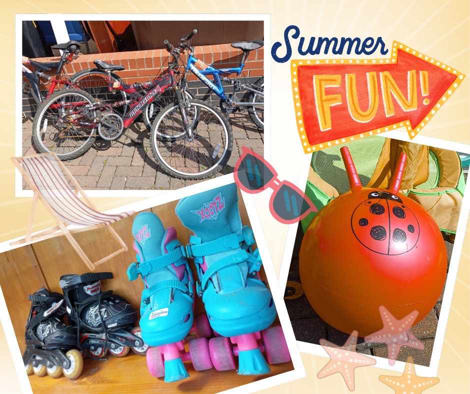 LeicRecycles's tweet image. Keep the costs down this summer holiday! Visit the Gypsum Close Reuse Shop for everything you need to keep the kids entertained.
Weekend visitors, remember to follow the new lane layout and skip any traffic for the tip.
Directions & opening hours: ow.ly/JXcx50WnAsu