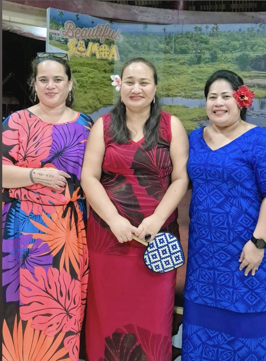🌸 A privilege to be mentors of the Anofale Mentoring Programme for young ladies coordinated by Onomea Productions as part of the lead-up to the annual Miss Samoa pageant.