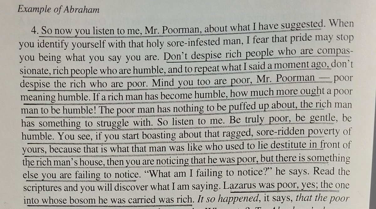 ssimonnin's tweet image. Augustine audaciously challenging the poor for their self-righteousness.
(Sermon preached at Carthage)