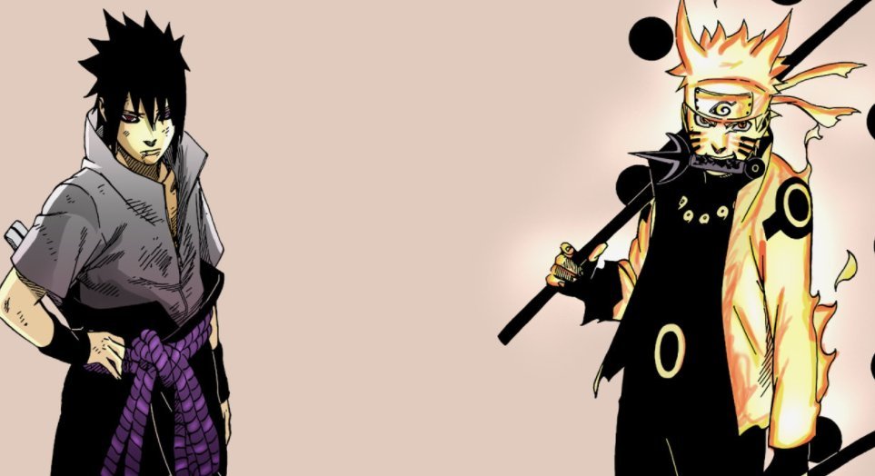 sasunaruhour's tweet image. Sasuke and Naruto over the years