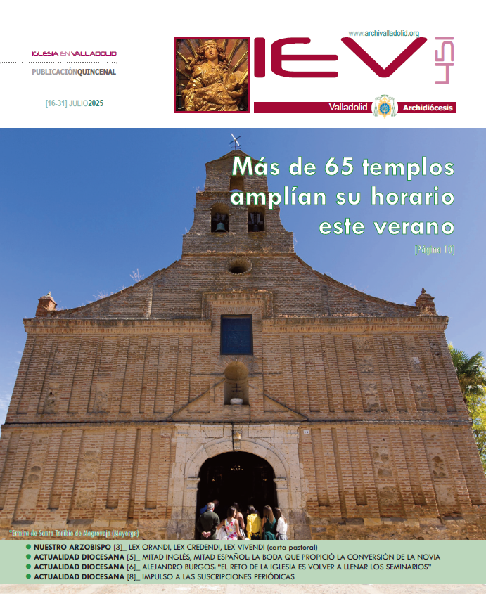 📰 ¡El número 451 de IEV ya está en tu iglesia!

🤳 Descarga la versión digital aquí: archivalladolid.org/publicaciones/…

😍 La Ermita de Santo Toribio de Mogrovejo, uno de los templos de #Valladolid que amplían horario este #verano, es nuestra fotografía de portada. ¿Te gusta? Te leemos 👇