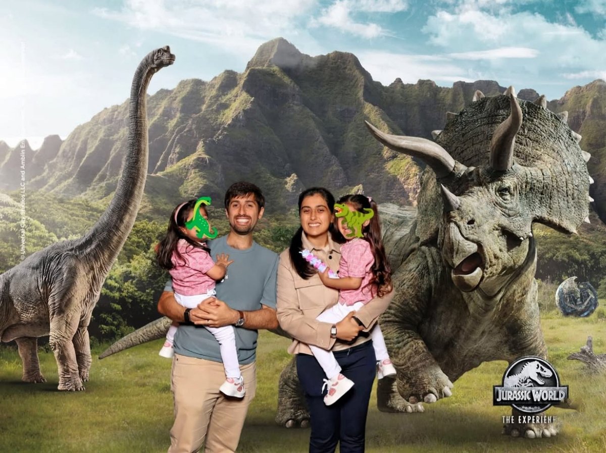 Amira_H_Sajwani's tweet image. Creating dino-sized memories with the ones who make my world roar 🦕