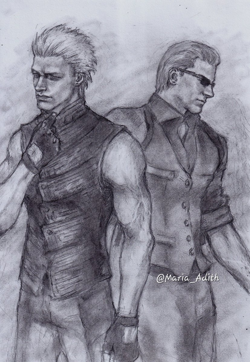 MariaAdith1's tweet image. Doodle ✏️
#Vergil #wesker #capcomgames