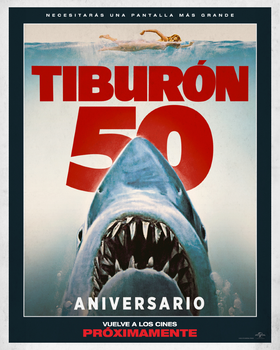 ¡Este verano disfruta del clásico más trepidante en Kinépolis!

El 29, 30 y 31 de agosto disfruta de #Tiburón en nuestras salas y en formatos especiales: IMAX y 4DX para que sientas toda la acción de primera mano.

💥 Disfrútala como nunca en kinepolis.es