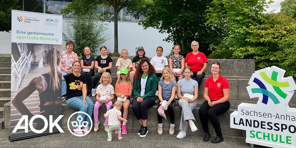 Die #AOKSachsenAnhalt und der #Landessportbund haben auch in diesem Jahr #Sportcamps für Junioren verlost. Dieses Mal gewannen die Volti-Kids und die Tanzgruppe des SV Lok Jerichow. Sie können gemeinsam die vielfältigen Möglichkeiten der Landessportschule in #Osterburg nutzen.💚