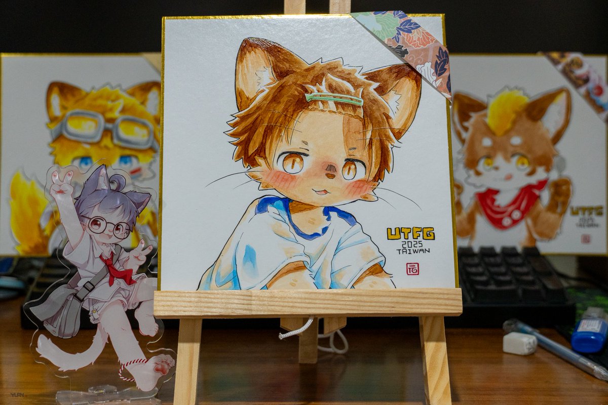 UTFG 2025
『一輪咲いても花は花』のヒナタくん 🐱🐱🐱
By クロム先生