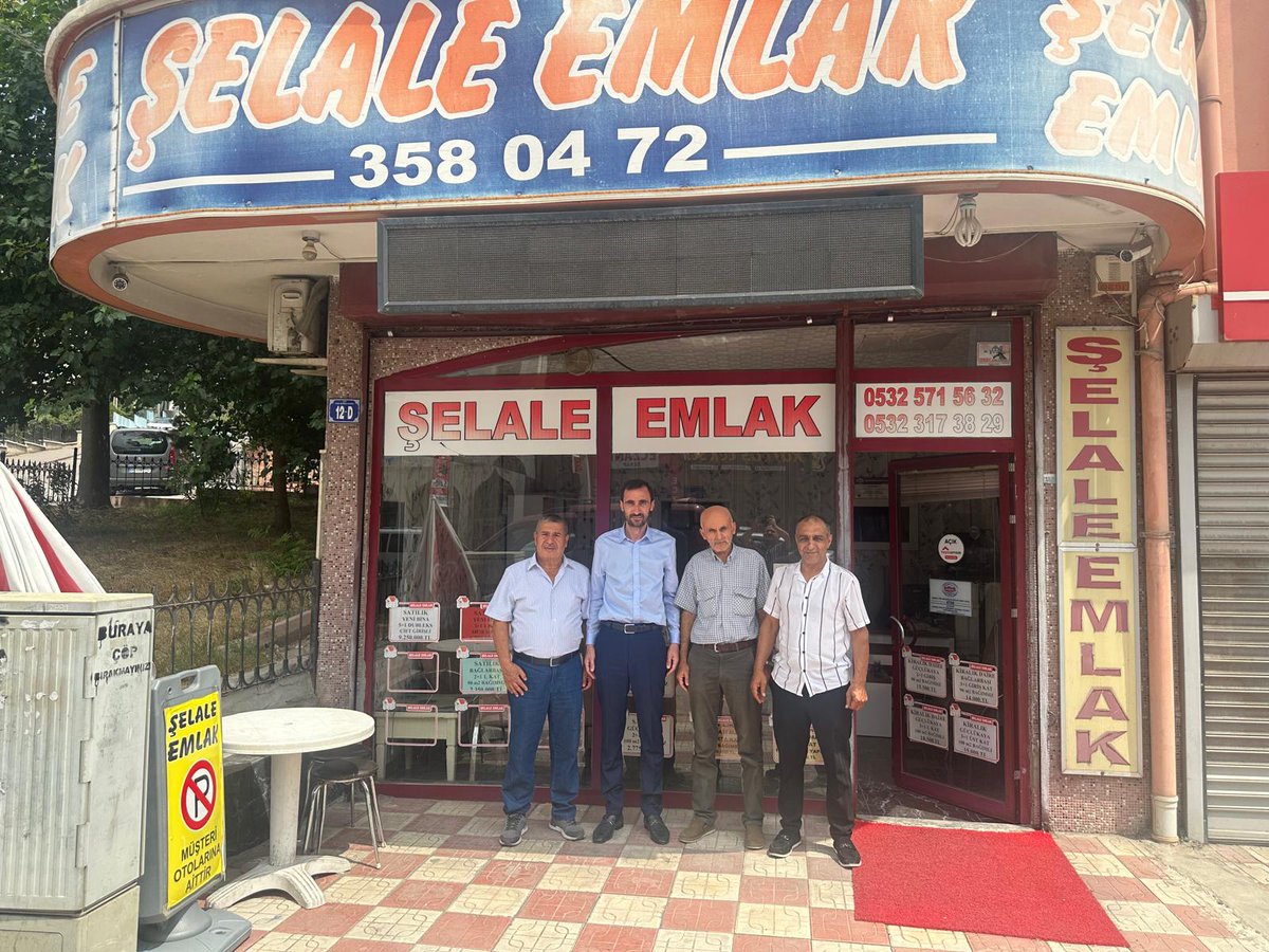 İlçe Başkanımız Sayın Kadir Karapınar ve İlçe Yönetim Kurulu Üyemiz Sayın Yakup Ayhan ile birlikte Şelale Emlak işletmesini ziyaret etti. 

Misafirperverliklerinden dolayı kendilerine teşekkür eder, hayırlı işler ve bol kazançlar dileriz. 

<a href="/Akparti/">AK Parti</a> 
<a href="/AkpartiAnkara/">AK Parti Ankara</a>