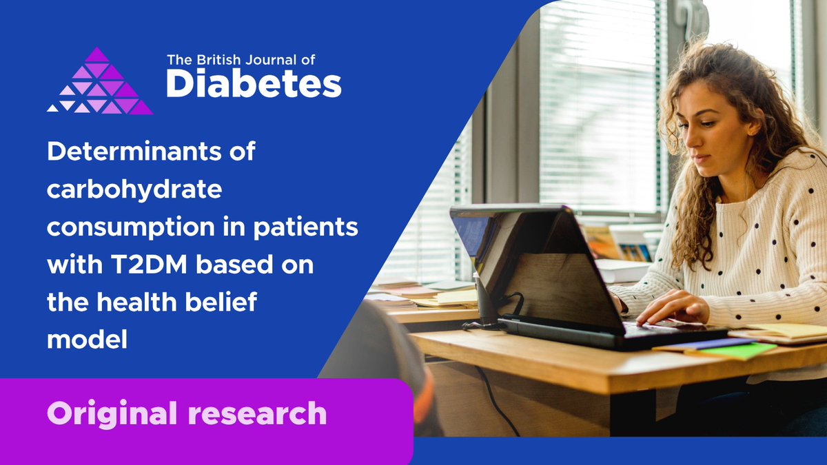 BjDiabetes's tweet photo. Original research 'Determinants of carbohydrate consumption in patients with type 2 diabetes based on the health belief model' published in the latest edition of the British Journal of Diabetes 📄▶️ https://t.co/TWPSsbVmN1

#T2DM https://t.co/kibPM6Nh5S
