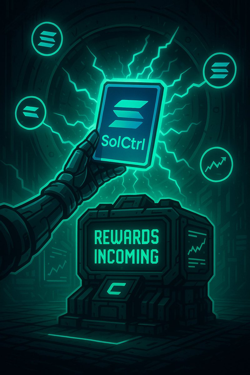 naph (@naphboi) on Twitter photo <a href="/moneyl0rd/">MoneyLord</a> $SolCtrl π΅Launching This Friday! π
The next-level SOL reward token is almost here.
πΈ 4% SOL Rewards Every Hour
π 2% Weekly + 2% Monthly to 5 Holders
πͺ First Ever to Cover Buy Tax with Extra Tokens
β
Doxed Founder | β No KOL or Team Tokens
Tg: t.me/SolCtrlPortal <a href="/moneyl0rd/">MoneyLord</a> $SolCtrl π΅Launching This Friday! π
The next-level SOL reward token is almost here.
πΈ 4% SOL Rewards Every Hour
π 2% Weekly + 2% Monthly to 5 Holders
πͺ First Ever to Cover Buy Tax with Extra Tokens
β
Doxed Founder | β No KOL or Team Tokens
Tg: t.me/SolCtrlPortal