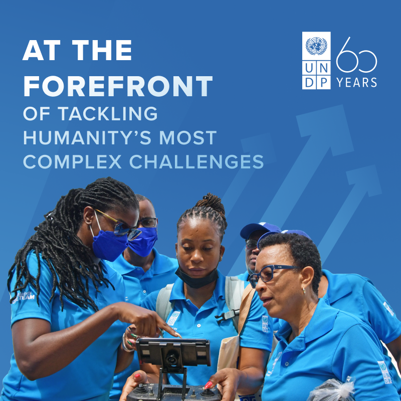 UNDPArabStates's tweet image. 60 years and one clear commitment.

We are tackling humanity’s most complex challenges for people and planet, so no one is left behind.

#UNDP60