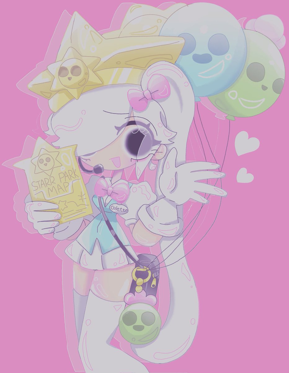 hapi8727's tweet image. スキンアイデア🫠
スターパーク案内人コレット
#BrawlStarsArt #ブロスタ鋭角部