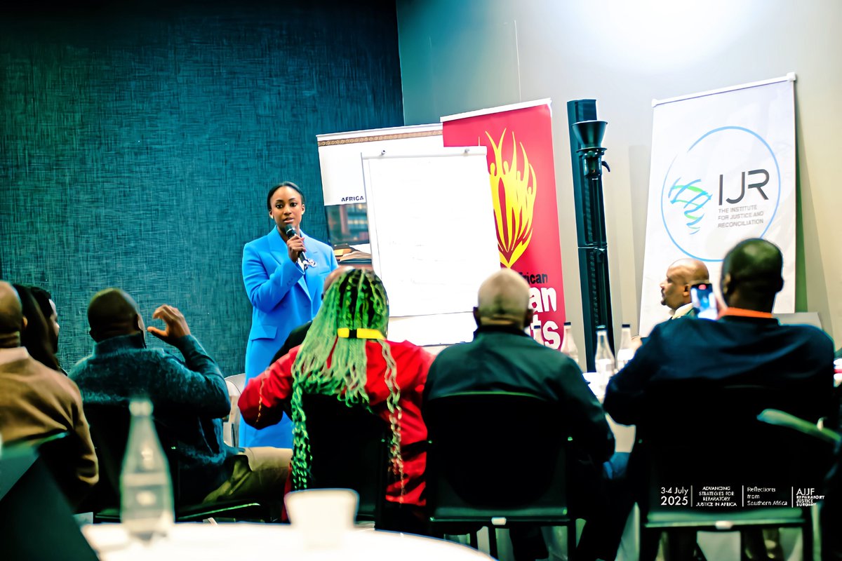 Centre for the Study of Violence & Reconciliation (@_csvr) on Twitter photo Earlier this month, Advocacy Programme Manager Mary Izobo had the honour of participating in the Reparatory Justice Surgery hosted by the Africa Judges and Jurists Forum (AJJF) (<a href="/AfricanJurists/">Africa Judges & Jurists Forum</a>) on the 3rd and 4th of July 2025 in Johannesburg, South Africa. As CSVR, we served as Earlier this month, Advocacy Programme Manager Mary Izobo had the honour of participating in the Reparatory Justice Surgery hosted by the Africa Judges and Jurists Forum (AJJF) (<a href="/AfricanJurists/">Africa Judges & Jurists Forum</a>) on the 3rd and 4th of July 2025 in Johannesburg, South Africa. As CSVR, we served as