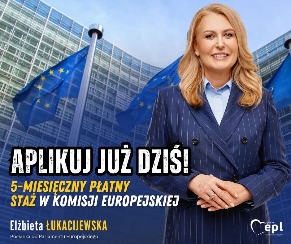 Elżbieta Łukacijewska (@elukacijewska) on Twitter photo 🎓 Masz dyplom, znasz 2 języki UE? 🇪🇺 Aplikuj na płatny staż #BlueBook w <a href="/EU_Commission/">European Commission</a> ! Zdobądź doświadczenie w sercu #UE. ⏳ Czas do 29.08!
Szczegóły: traineeships.ec.europa.eu/index_en?prefL…
#Podkarpacie #staż #UE 🎓 Masz dyplom, znasz 2 języki UE? 🇪🇺 Aplikuj na płatny staż #BlueBook w <a href="/EU_Commission/">European Commission</a> ! Zdobądź doświadczenie w sercu #UE. ⏳ Czas do 29.08!
Szczegóły: traineeships.ec.europa.eu/index_en?prefL…
#Podkarpacie #staż #UE