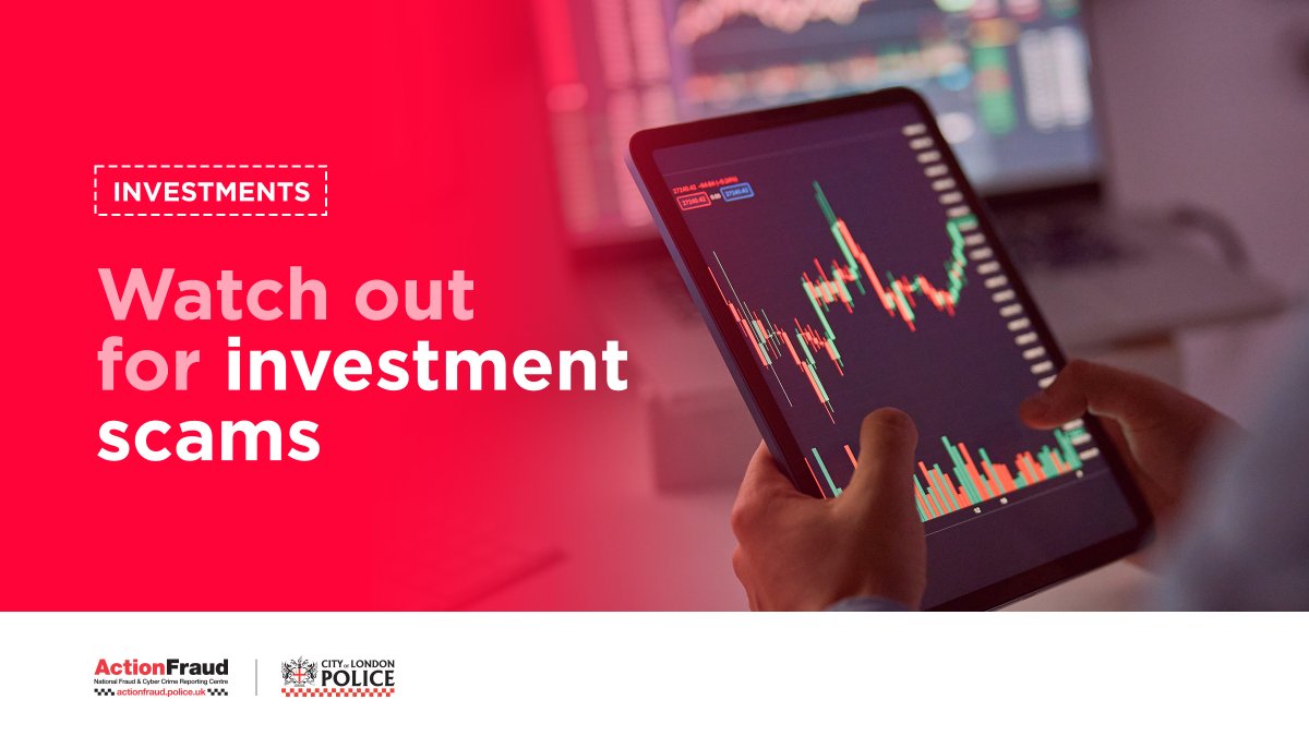 actionfrauduk's tweet image. 🚨 Considering an investment opportunity you've been offered?
⚠️You should treat the offer with extreme caution if there’s:
❌pressure to invest (eg time-limited offers),
❌downplayed risk of losing your money,
❌promised returns that sound too good to be true.
Use @TheFCA…