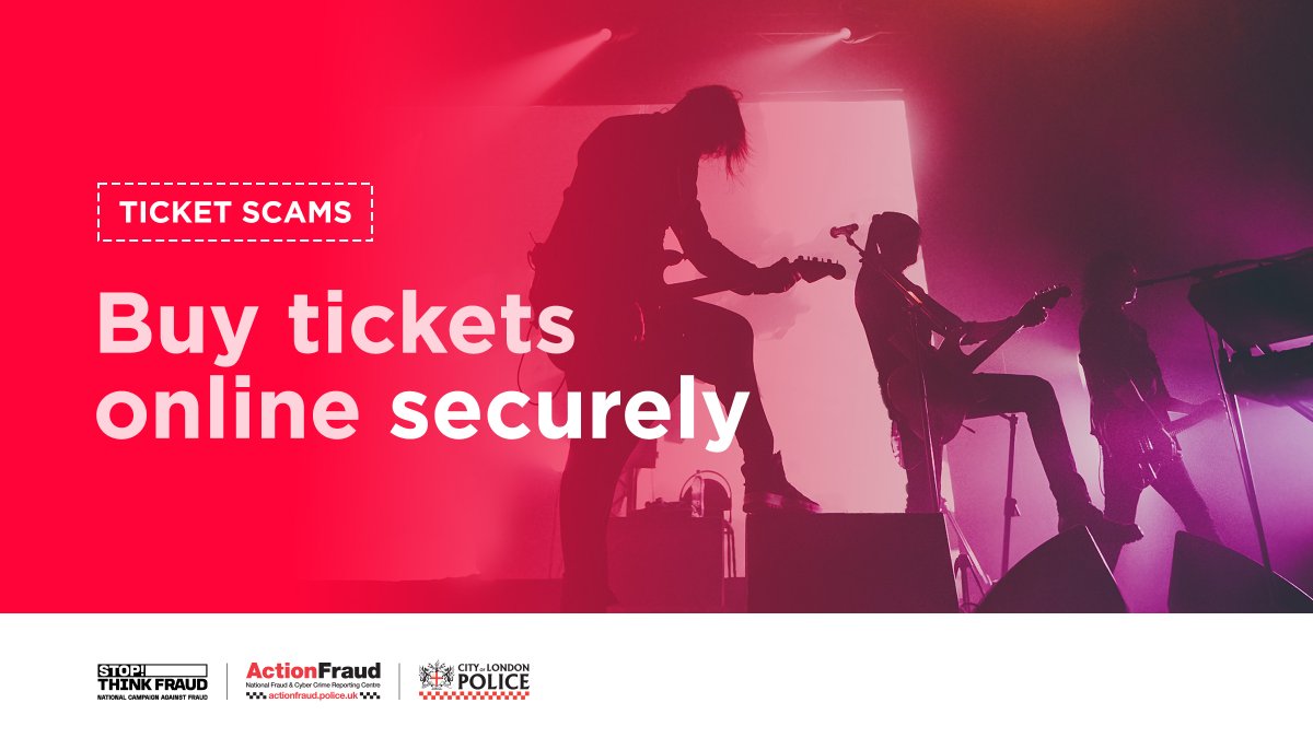 actionfrauduk's tweet image. 🎟️As we prepare for this summer's biggest events like #Oasis25, #BruceSpringsteen, #Coldplay, and #DuaLipa, it's essential to stay vigilant.
✅ Purchase tickets only from trusted sources such as the venue’s box office, official promoters or agents, or reputable ticketing…