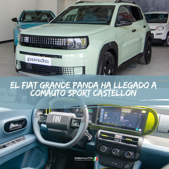 El Fiat Grande Panda acaba de llegar a nuestras instalaciones de Comauto Sport en Castellón. Se trata de un autmóvil que supone el retorno de la enseña italiana al segmento B.
Lee la noticia en nuestra web👉  comautosport.com/el-nuevo-fiat-…