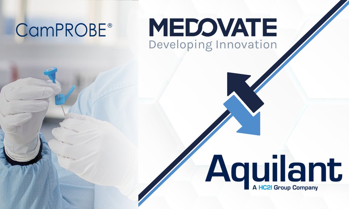 The CamPROBE® device will now reach more hospitals and clinics through a partnership between group companies Medovate and JEB Technologies, and a newly appointed UK distributor Aquilant. 

Read more here: medovate.co.uk/news/uk-distri…
#innovation #ProstateCancer