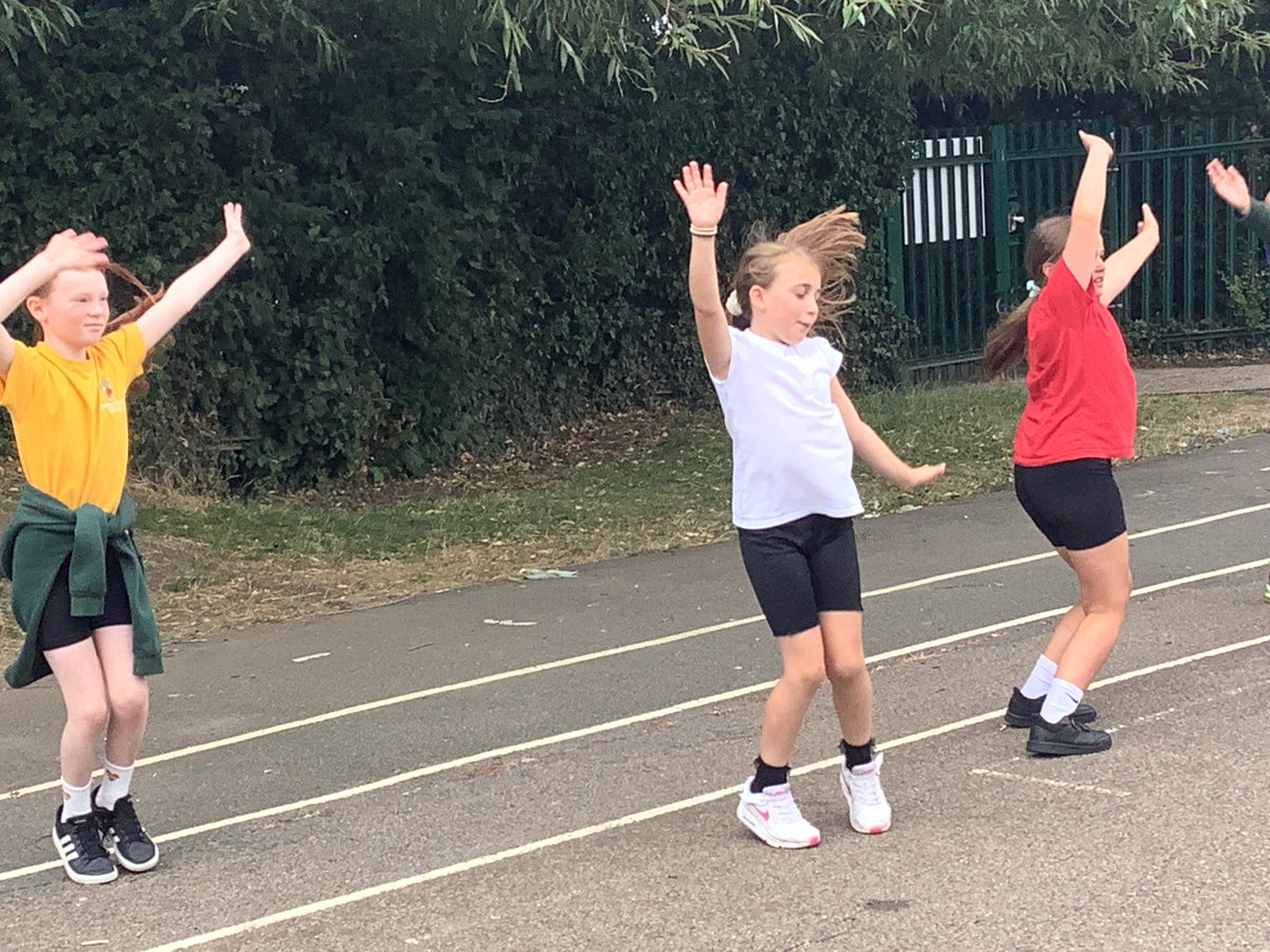 Yesterday, as part of their activities week, the Year 4 children took part in a Zumba session. They didn't let the rain deter them and danced their way through the shower! It was great to see them all enjoying a new activity.