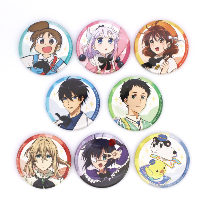 京アニ 京都アニメーション 非売品 缶バッジ 感謝 配布 京都アニメーションファン感謝イベント」公式 on X: 