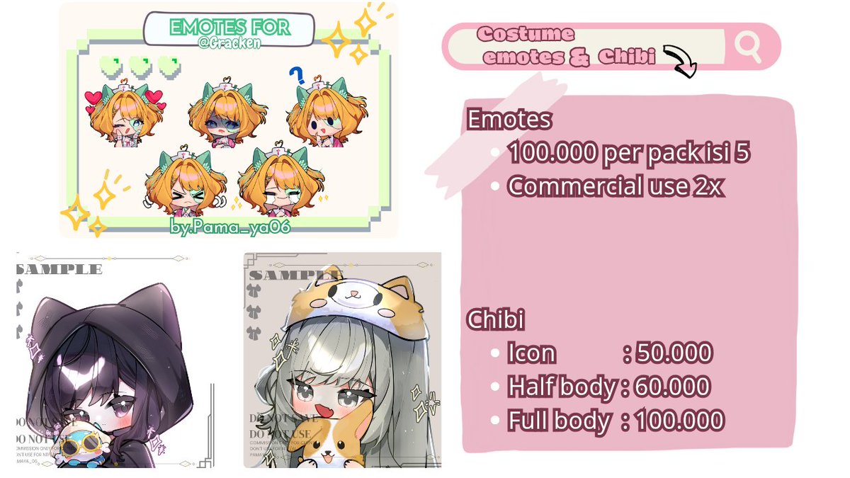 Pama_ya06's tweet image. ୨⎯ OPEN COMMISSION⎯୧
✿INTER➷vgen.co/Pama_ya06
✿Dm aku jika ada pertanyaan/mau order
✿ Likes & retweet are very appreciated
#opencommissions
#VGenComm
#VGen