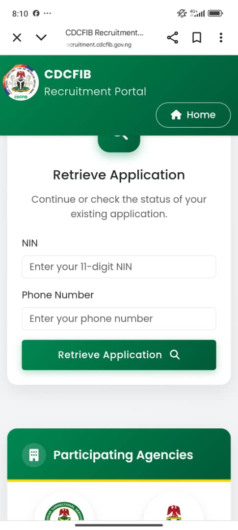 2025 CDCFIB Recruitment

Beware of fake recruitment portals 

The right website is:
recruitment.cdcfib.gov.ng

#RenewedHope