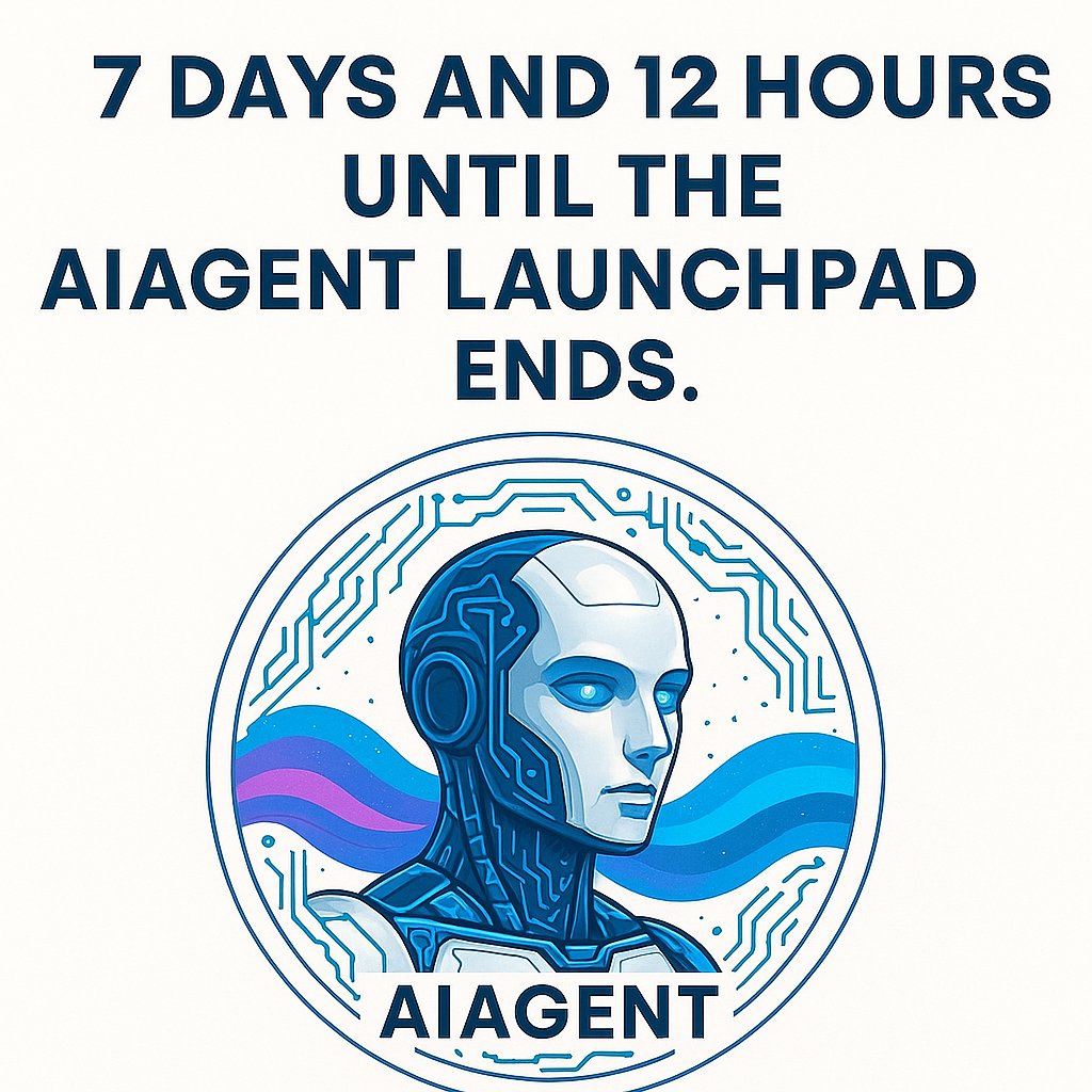 📸 Snapshot Alert!
A snapshot will be taken 1 day before the Launchpad ends for Phase 1 of the AIAGENT airdrop. Make sure you're in!

🎁 Bonus Giveaway:
Like &amp; retweet this post + send your wallet address —
💵 $50 reward for the first 100 participants!
👇👇👇
#AIAGENT #Airdrop
