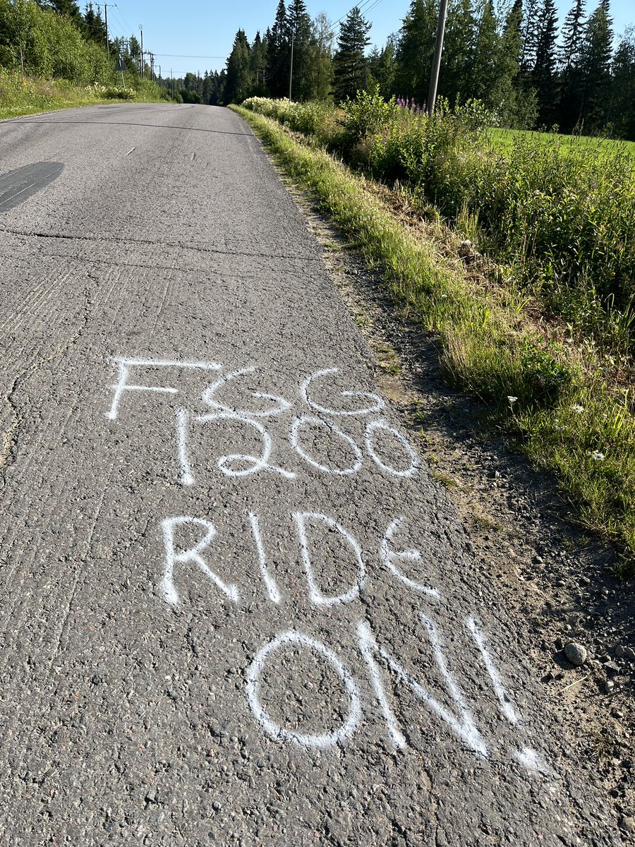 Menossa Juvalle 690/1200. Rando-tifosit liikkeellä Savossa #fgg1200