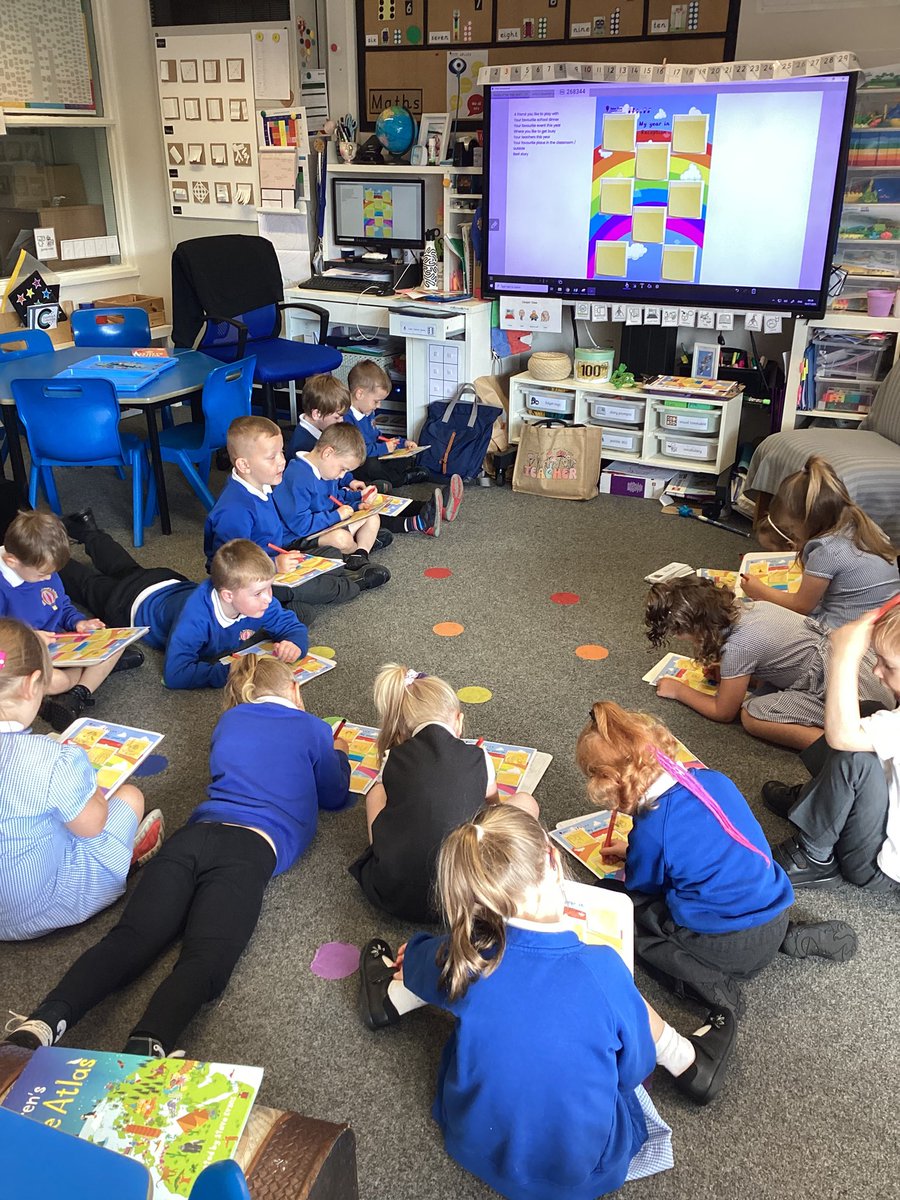 Were busy reflecting on our favourite things from Reception this year! Keep an eye out in bags tomorrow for the results! <a href="/Newyorkprimary/">New York Primary School</a>