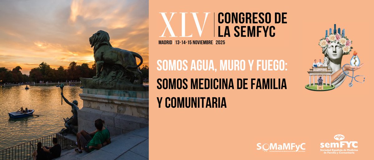 Por qué no deberías perderte el Congreso de la semFYC en Madrid: aquí tienes 10 razones <a href="/somamfyc/">SoMaMFyC</a> 

semfyc.es/actualidad/por…