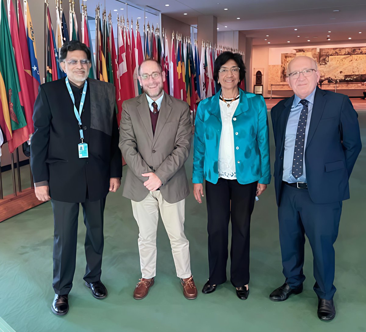 EpshtainItay's tweet image. As Commissioners Navi Pillay, Chris Sidoti, and Miloon Kothari step down after four years at the Commission of Inquiry on Israel and the occupied Palestinian territory, I'm grateful for their fortitude and foresight in promoting respect for international law and the inalienable…