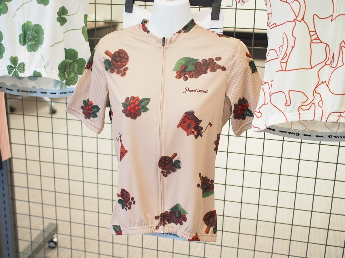 パールイズミの来年モデル。 女性用ですが、コーヒー豆デザインは良さ