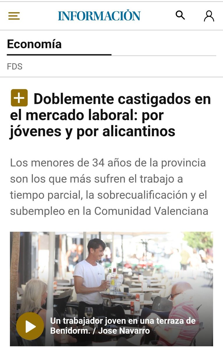 ValencianosESP's tweet image. Por joven, por alicantino y por castellanoparlante: la triple discriminación
#TresVueltasRebelde 🇪🇸