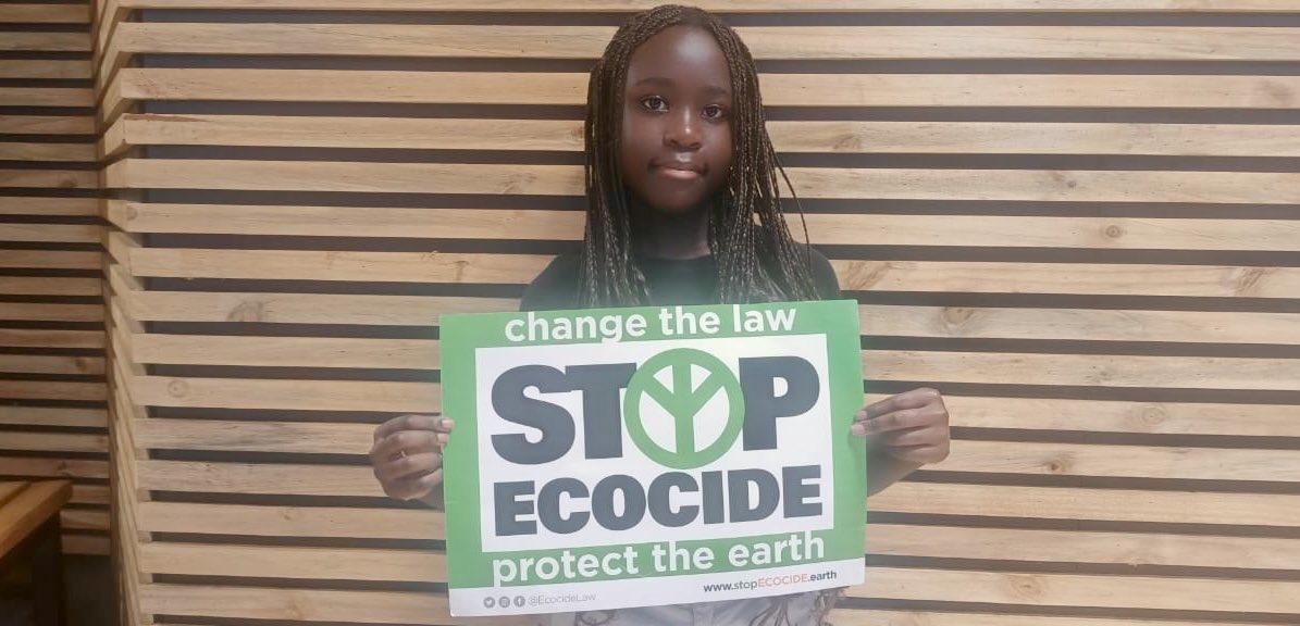 My name is Alyce, a 12-year-old who loves music and our planet.
The Ecocide Law is very important for the future of our planet and our lives. It gives hope that at least the destroyers of our planet will be held accountable. 
#youthforecocidelaw #ecocidelaw