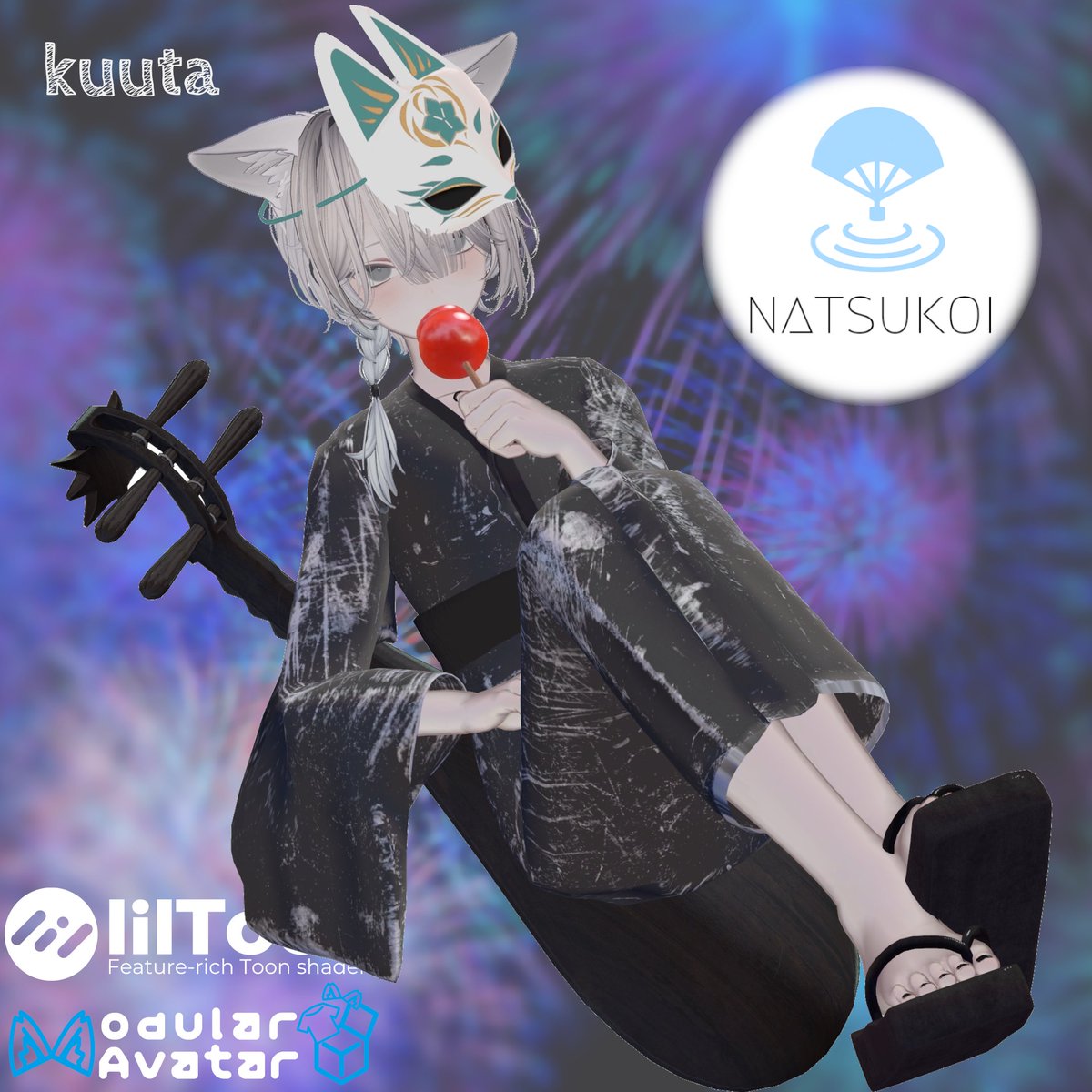 DRUM_OFF_'s tweet image. 🎁新衣装プレゼント企画＆SALE開催🎁

【7アバター対応】夏恋-natsukoi-［#DRUMOFF］

応募方法 
RT＆フォローで抽選3名様にフルセットをギフト 
期間：7/19 JST23:59まで

BOOTHスキが100増えるごとに当選枠＋1(最大10) BOOTHはこちら↓ [drumoff.booth.pm/items/7168100] 
#booth_pm