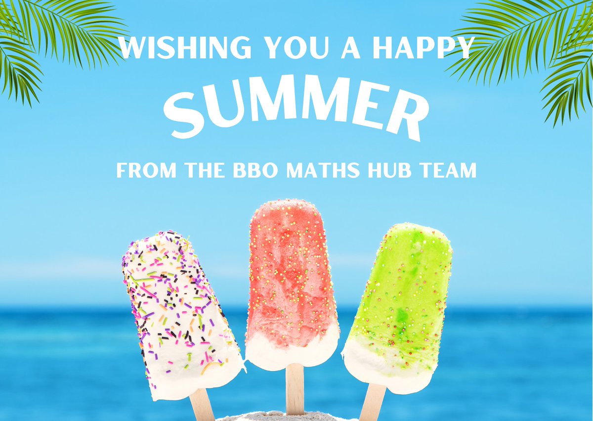 BBO Maths Hub (@bbomathshub) on Twitter photo THANK YOU! ☺️ Thank you to everyone for their support of the Maths Hub this year and we hope you all have a relaxing Summer break. The Maths Hub Office is closed now until September but please email us with any urgent queries: info@bbomathshub.org.uk THANK YOU! ☺️ Thank you to everyone for their support of the Maths Hub this year and we hope you all have a relaxing Summer break. The Maths Hub Office is closed now until September but please email us with any urgent queries: info@bbomathshub.org.uk