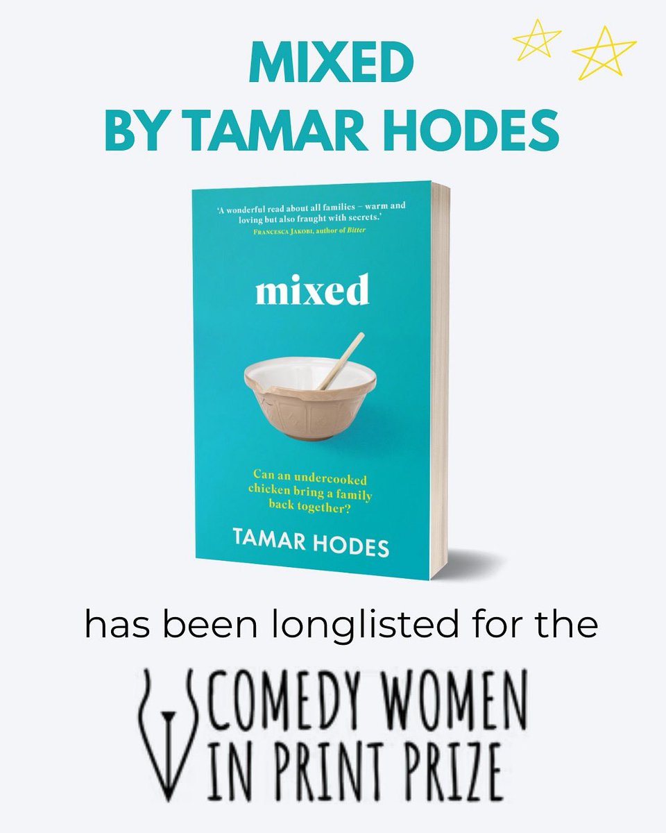 Legend_Press's tweet image. Exciting news! ✨🎉
Congratulations to Tamar Hodes - her book Mixed has been chosen for the @CWIPprize 2025 longlist in the Published Book category!
Mixed is a hilarious yet moving story of family and faith - available to purchase here: amzn.eu/d/3IIQjsA