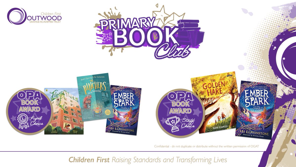 For our Primary Book Club, staff &amp; pupils voted for their favourite... and the results are in! Well done to the pupil choice winners <a href="/LanishaNicole14/">Lanisha Butterfield</a>, Anders Sparring &amp; Per Gustavsson. Also to <a href="/paddydonnelly/">Paddy Donnelly</a> for staff choice. 
And to <a href="/abielphinstone/">Abi Elphinstone</a> for both categories! 🙌👏